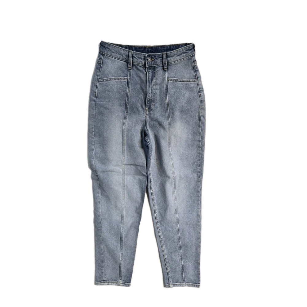 h&m denim jeans Tapered 6 Blue Hi-rise‎